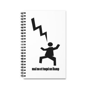 Cuaderno de espiral - Mal no et toqui un llamp