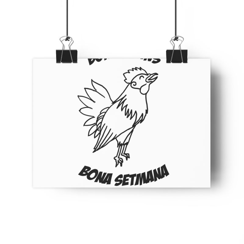 Lamina Giclee - Camiseta «Bon dilluns, bona setmana» Lamina Giclee - Camiseta «Bon dilluns, bona setmana»