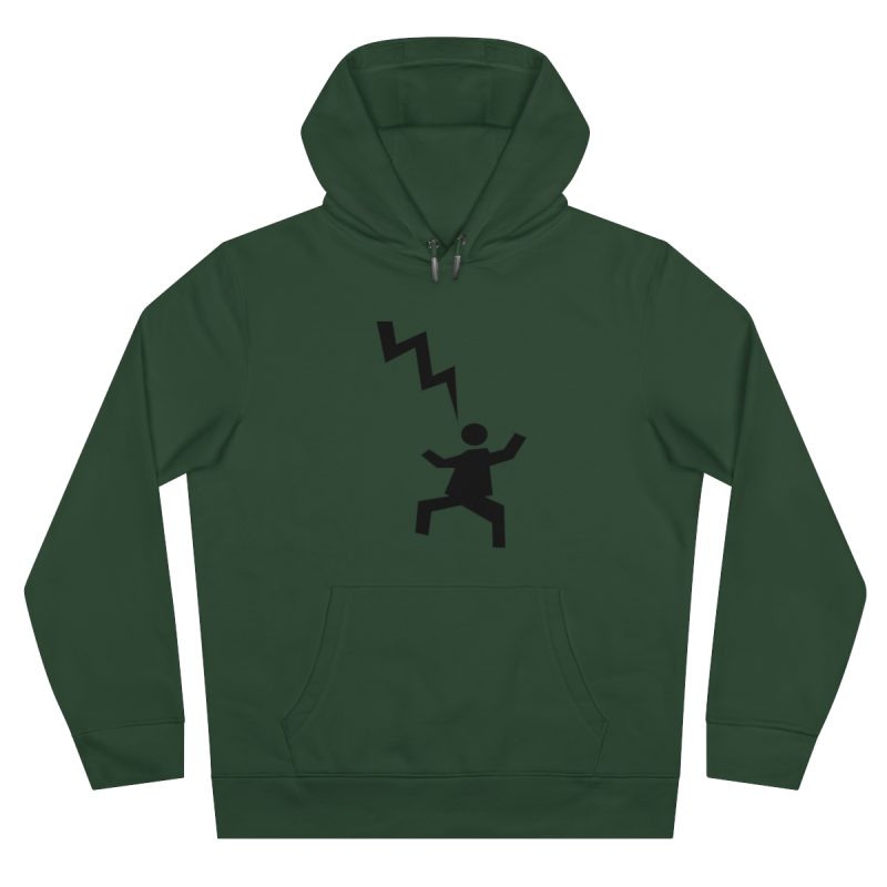 Sudadera con capucha King - Verde botella - Mal no et toqui un llamp