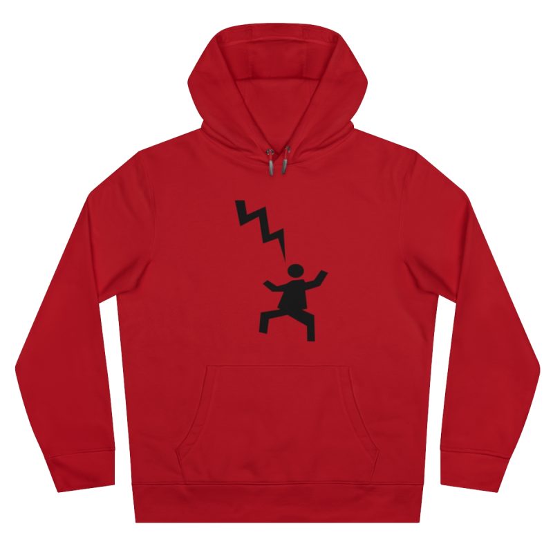 Sudadera con capucha King - Rojo - Mal no et toqui un llamp