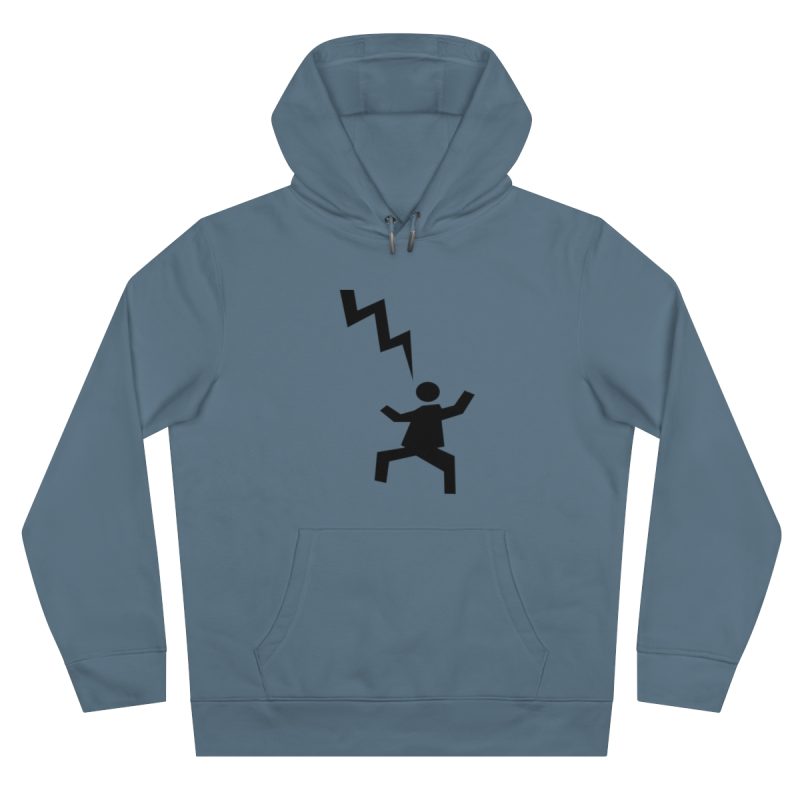 Sudadera con capucha King - Azul nordico - Mal no et toqui un llamp