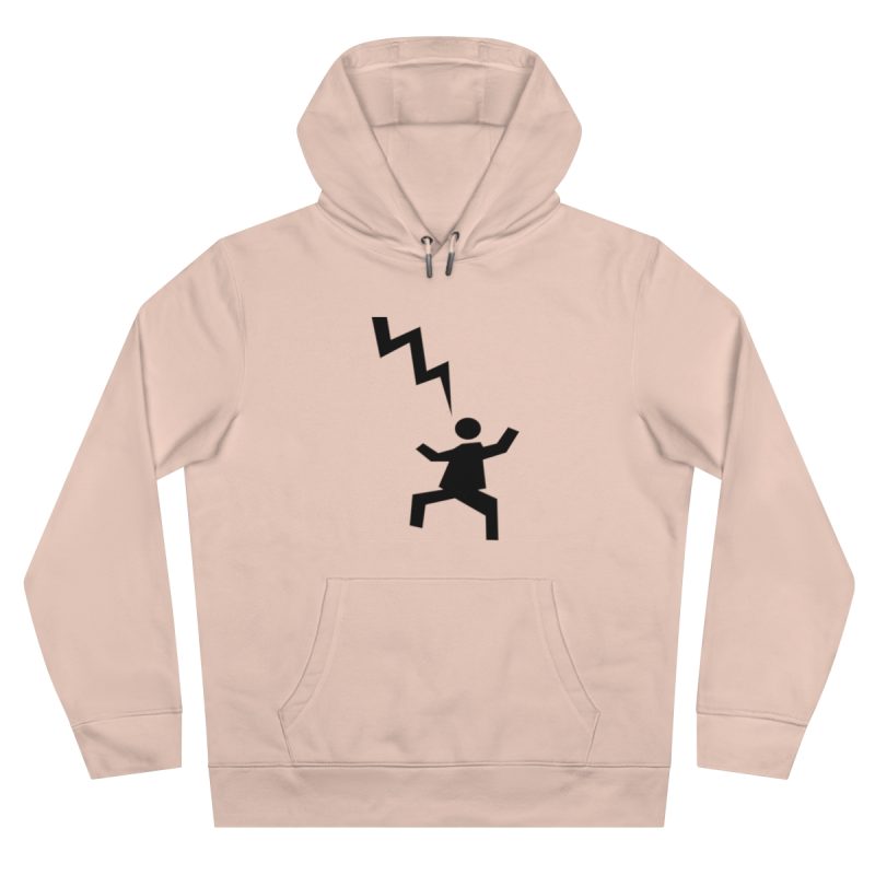 Sudadera con capucha King - Rosa palo - Mal no et toqui un llamp