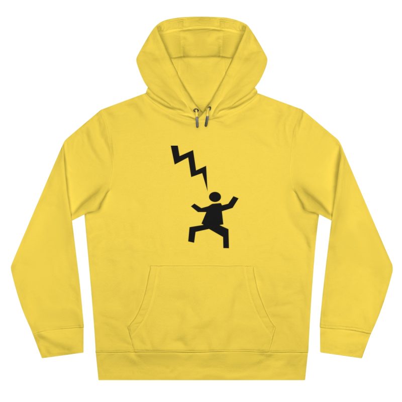 Sudadera con capucha King - Amarillo chispa - Mal no et toqui un llamp