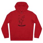 Sudadera con capucha King - Rojo - Camiseta «Bon dilluns, bona setmana»