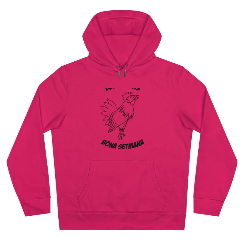 Sudadera con capucha King - Magenta - Camiseta «Bon dilluns, bona setmana»