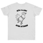 Camiseta punto liso - Blanco - Camiseta «Bon dilluns, bona setmana»