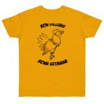 Camiseta punto liso - Albaricoque - Camiseta «Bon dilluns, bona setmana»
