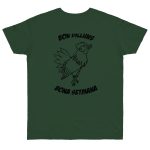 Camiseta punto liso - Verde botella - Camiseta «Bon dilluns, bona setmana»