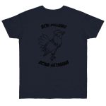 Camiseta punto liso - Azul marino - Camiseta «Bon dilluns, bona setmana»