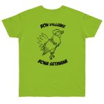 Camiseta punto liso - Verde orquidea - Camiseta «Bon dilluns, bona setmana»