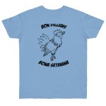Camiseta punto liso - Azul cielo - Camiseta «Bon dilluns, bona setmana»