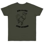 Camiseta punto liso - Caqui urbano - Camiseta «Bon dilluns, bona setmana»