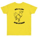 Camiseta punto liso - Amarillo solar - Camiseta «Bon dilluns, bona setmana»