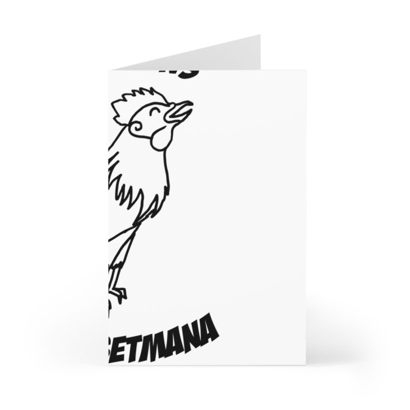 Tarjetas de felicitacion (7 uds.) - Camiseta «Bon dilluns, bona setmana» Tarjetas de felicitacion (7 uds.) - Camiseta «Bon dilluns, bona setmana»