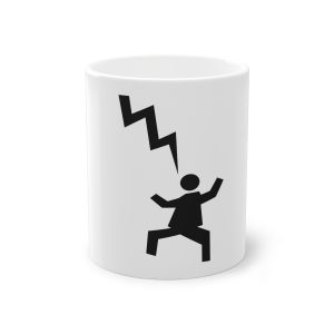 Taza estandar 325 ml - Blanco - Mal no et toqui un llamp