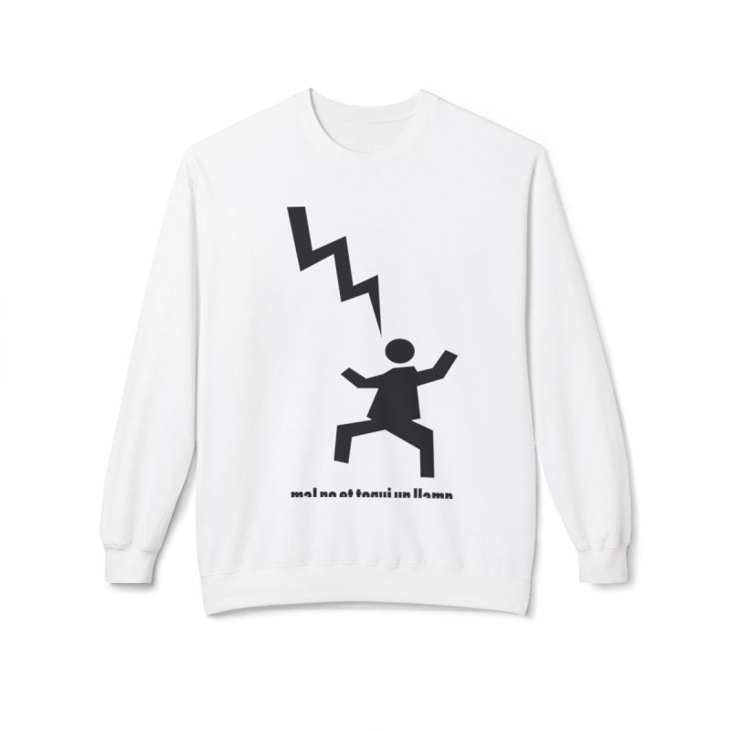 Sudadera Softstyle cuello redondo - Blanco - Mal no et toqui un llamp