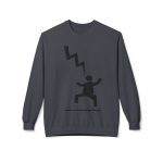 Sudadera Softstyle cuello redondo - Gris jaspeado oscuro - Mal no et toqui un llamp