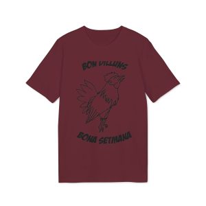 Camiseta Creator 2.0 - Burdeos - Camiseta «Bon dilluns, bona setmana»
