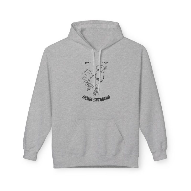 Sudadera Softstyle con capucha - Gris deportivo - Camiseta «Bon dilluns, bona setmana»