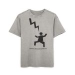Camiseta oversize lavado acido - Gris asfalto - Mal no et toqui un llamp Camiseta oversize lavado acido - Gris asfalto - Mal no et toqui un llamp