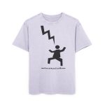 Camiseta oversize lavado acido - Lila suave - Mal no et toqui un llamp Camiseta oversize lavado acido - Lila suave - Mal no et toqui un llamp