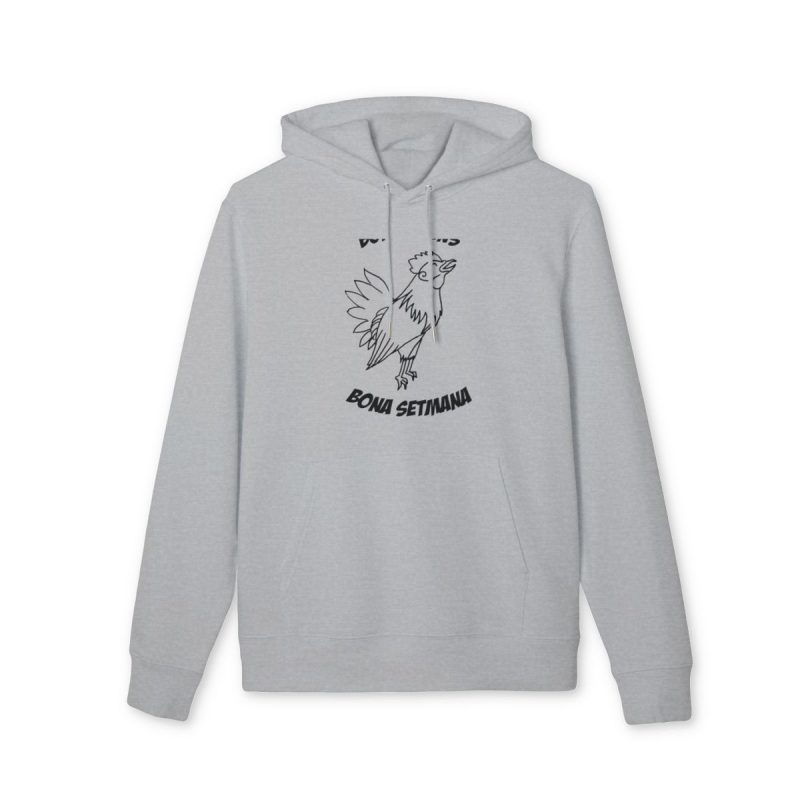 Sudadera Cruiser 2.0 - Gris jaspeado claro - Camiseta «Bon dilluns, bona setmana»
