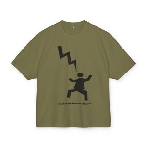 Camiseta box ultra gruesa - Verde oliva - Mal no et toqui un llamp