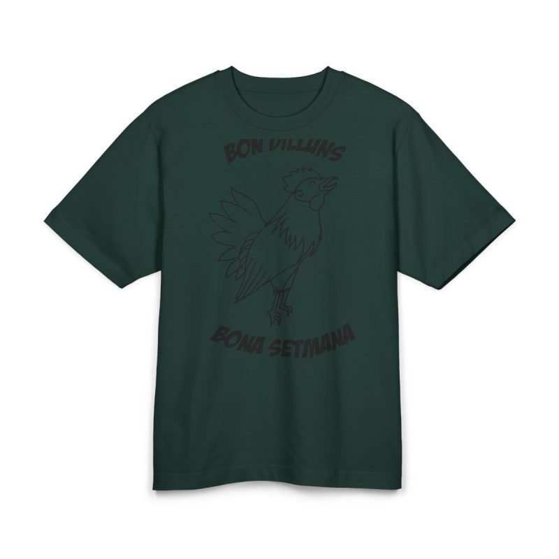 Camiseta Freestyler tacto seco - Verde esmaltado - Camiseta «Bon dilluns, bona setmana»
