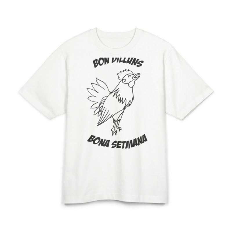Camiseta Freestyler tacto seco - Blanco - Camiseta «Bon dilluns, bona setmana»