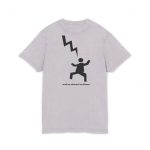Camiseta lavado acido cuello redondo - Lila suave - Mal no et toqui un llamp Camiseta lavado acido cuello redondo - Lila suave - Mal no et toqui un llamp