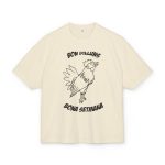 Camiseta box ultra gruesa - Arena - Camiseta «Bon dilluns, bona setmana»