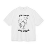 Camiseta box ultra gruesa - Blanco - Camiseta «Bon dilluns, bona setmana»