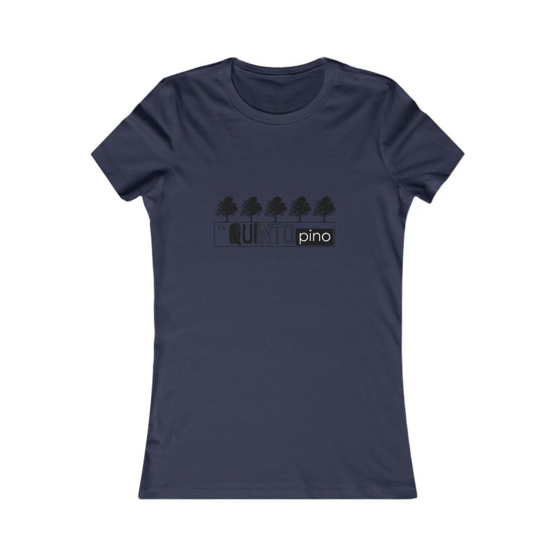 Camiseta mujer Favorite - Azul marino - Camiseta «Es quinto pino»