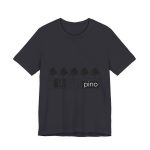 Camiseta jersey manga corta - Gris oscuro - Camiseta «Es quinto pino»
