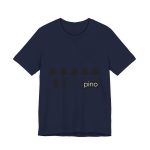 Camiseta jersey manga corta - Azul marino - Camiseta «Es quinto pino»