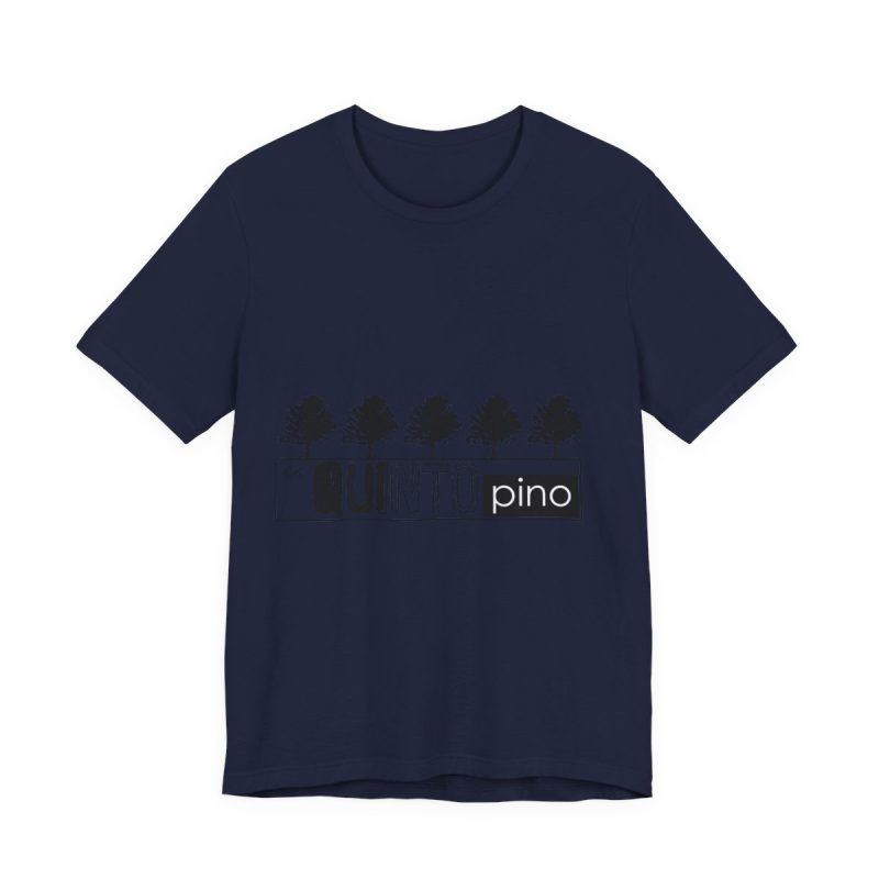 Camiseta jersey manga corta - Azul marino - Camiseta «Es quinto pino»