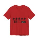Camiseta jersey manga corta - Rojo - Camiseta «Es quinto pino»