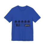 Camiseta jersey manga corta - Azul royal autentico - Camiseta «Es quinto pino»