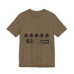 Camiseta jersey manga corta - Verde oliva jaspeado - Camiseta «Es quinto pino»