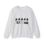 Sudadera cuello redondo - Gris ceniza - Camiseta «Es quinto pino» Sudadera cuello redondo - Gris ceniza - Camiseta «Es quinto pino»