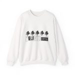 Sudadera cuello redondo - Blanco - Camiseta «Es quinto pino» Sudadera cuello redondo - Blanco - Camiseta «Es quinto pino»