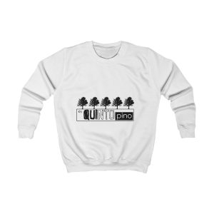 Sudadera infantil - Blanco artico - Camiseta «Es quinto pino»