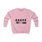 Sudadera infantil - Rosa bebe - Camiseta «Es quinto pino»