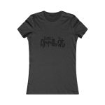 Camiseta mujer Favorite - Gris antracita jaspeado - Camiseta unisex «Som Arribat»