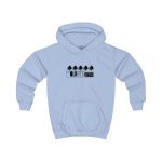 Sudadera con capucha infantil - Azul cielo - Camiseta «Es quinto pino» Sudadera con capucha infantil - Azul cielo - Camiseta «Es quinto pino»