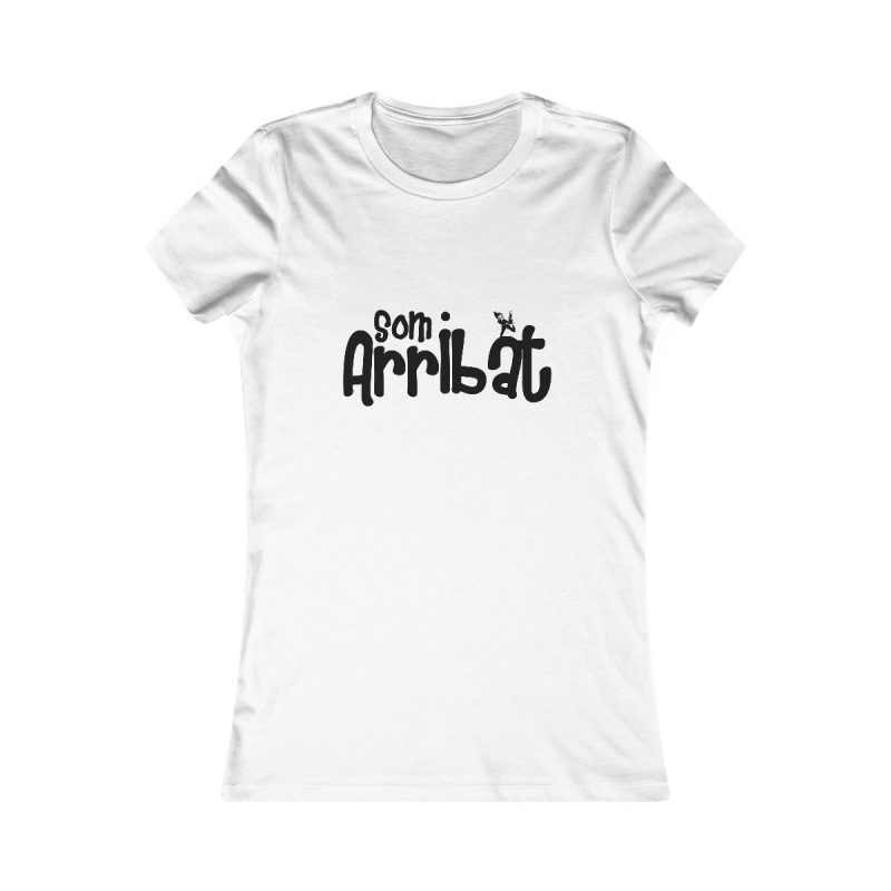 Camiseta mujer Favorite - Blanco - Camiseta unisex «Som Arribat»