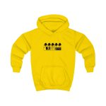 Sudadera con capucha infantil - Amarillo sol - Camiseta «Es quinto pino» Sudadera con capucha infantil - Amarillo sol - Camiseta «Es quinto pino»