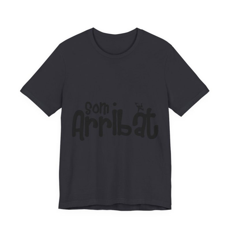 Camiseta jersey manga corta - Gris oscuro - Camiseta unisex «Som Arribat»