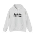Sudadera con capucha - Gris ceniza - Camiseta «Es quinto pino» Sudadera con capucha - Gris ceniza - Camiseta «Es quinto pino»