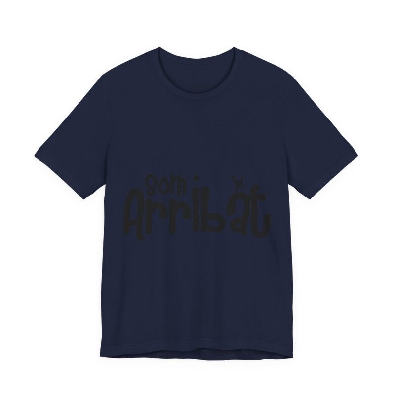 Camiseta jersey manga corta - Azul marino - Camiseta unisex «Som Arribat»